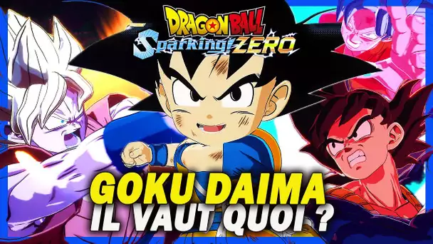 Dragon Ball Sparking Zero : je teste GOKU DAIMA + les furies des 18 Son Goku (Gameplay 4K)