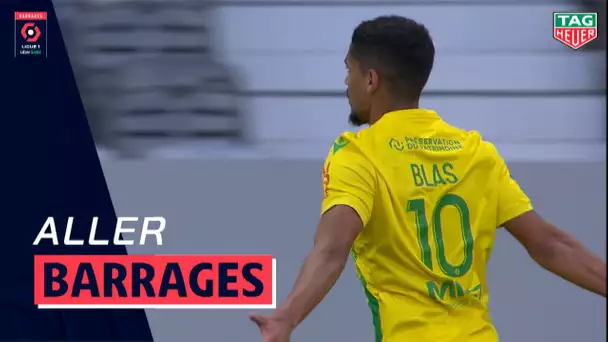 Résumé TOULOUSE FC - FC NANTES (1-2) / Barrages ALLER Ligue 1 Uber Eats / 2020-2021