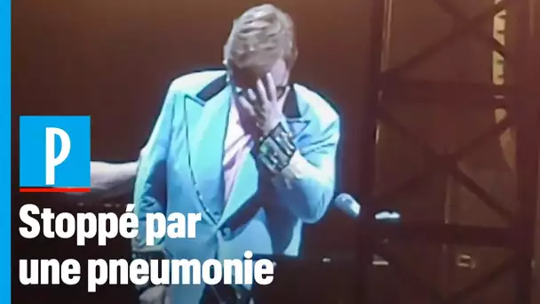 Elton John interrompt brusquement un concert en raison d’une pneumonie