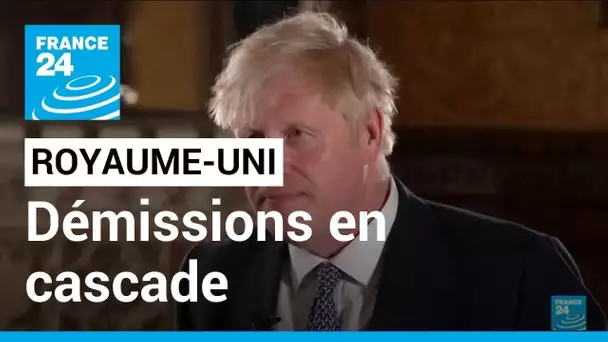 Royaume-Uni : deux ministres conservateurs démissionnent, Boris Johnson s'accroche à son poste