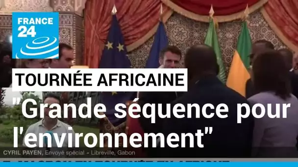 Tournée africaine d'E. Macron : "une grande séquence environnement est prévue aujourd'hui"