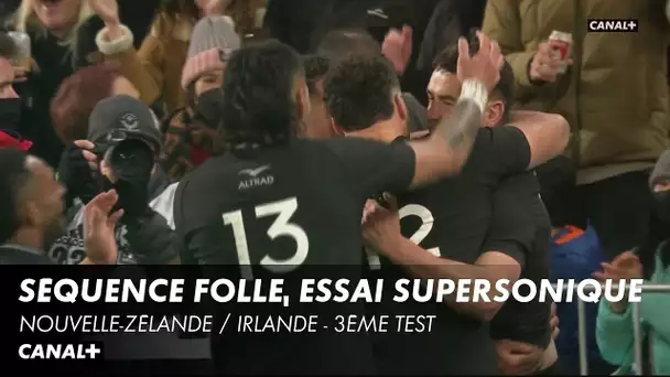 Une séquence complètement folle qui se termine par un essai des All Blacks - Tournée Internationale