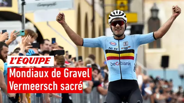 Mondiaux de Gravel : van der Poel ferme le podium, le titre pour le Belge Gianni Vermeersch