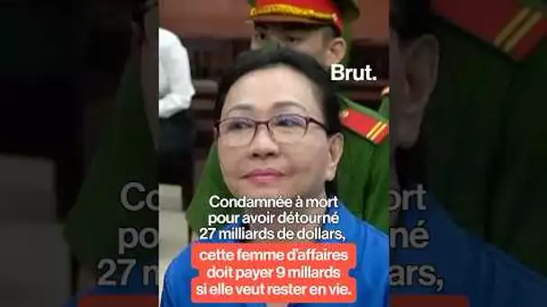 Cette femme d’affaires doit payer 9 millards si elle veut rester en vie.