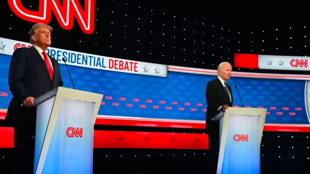 Débat tendu entre un Trump plein d'aplomb et un Biden très embrouillé