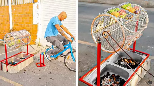 Comment transformer un vélo en BBQ intelligent