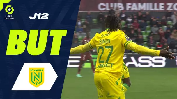 But Moses SIMON (12' - FCN) FC METZ - FC NANTES (3-1) 23/24