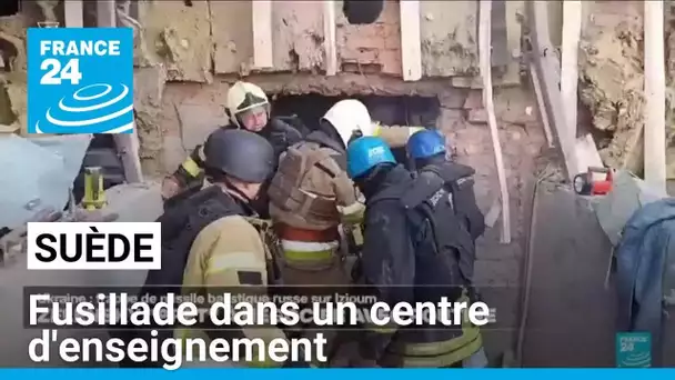 Fusillade dans un centre d'enseignement en Suède : "la pire tuerie de masse" de l'histoire du pays