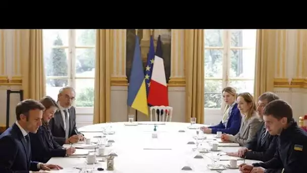 Le président français apporte son soutien au maire ukrainien de Melitopol