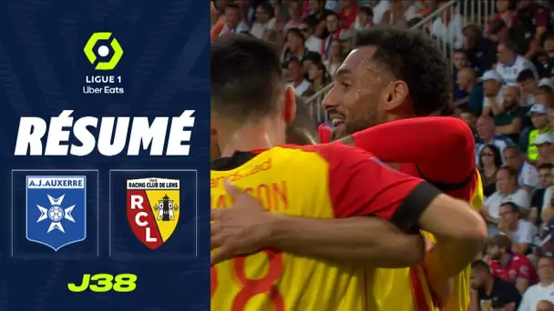 AJ AUXERRE - RC LENS (1 - 3) - Résumé - (AJA - RCL) / 2022/2023