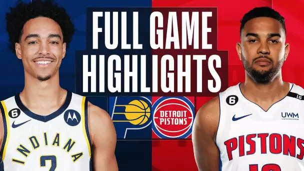 PACERS at PISTONS | FULL GAME HIGHLIGHTS | March 13, 2023