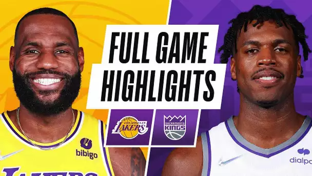 LAKERS at KINGS | NBA PRESEASON FULL GAME HIGHLIGHTS | October 14, 2021