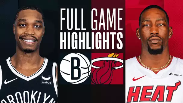 NETS at HEAT | NBA PRESEASON FULL GAME HIGHLIGHTS | October 18, 2023