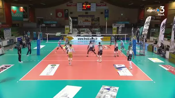 Volley-ball ligue A : victoire de Poitiers face à Montpellier (3 sets à 2)