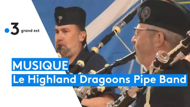 Le Highland Dragons Pipe Band, groupe alsacien de musique écossaise