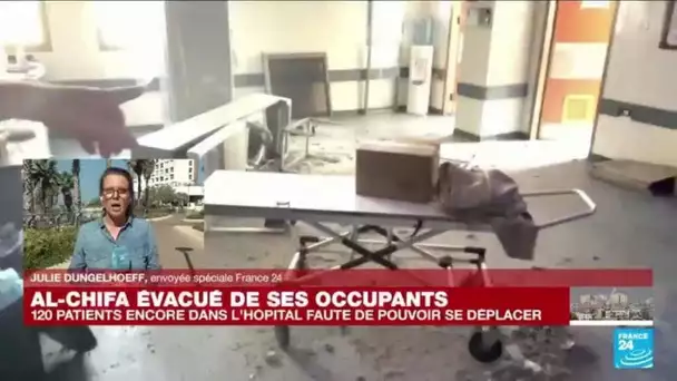 Situation "confuse" à l'hôpital Al-Chifa de Gaza, rapporte l'envoyée spéciale de France 24 en Israël