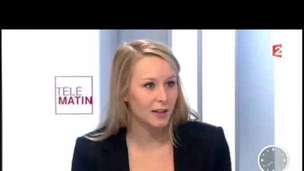 Marion Maréchal Le Pen prend la défense du président du Crif