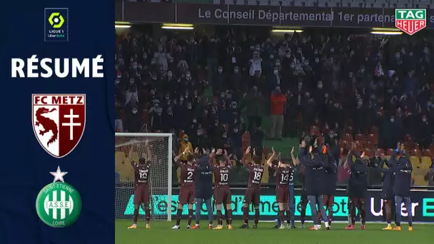 FC METZ - AS SAINT-ÉTIENNE (2 - 0) - Résumé - (FCM - ASSE) / 2020-2021