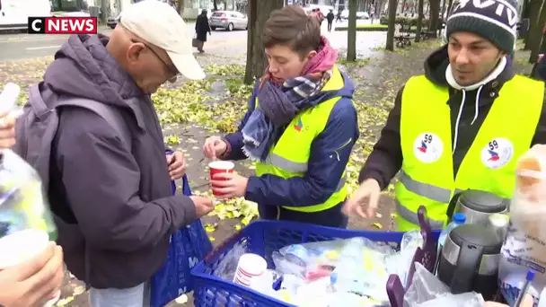 Lille : les premières maraudes s'organisent pour venir en aide aux sans-abri