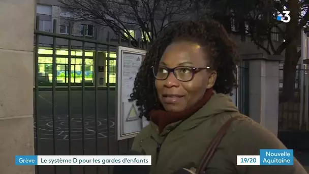 Système D pour faire garder les enfants pendant la grève des enseignants à Poitiers