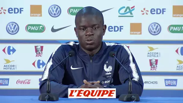 Kanté «On peut faire mieux collectivement» - Foot - CM 2018 - Bleus