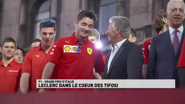 Charles Leclerc dans le coeur des tifosi