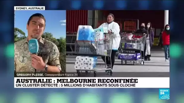 Covid-19 : à Melbourne, 5 millions d'habitants reconfinés après la détection d'un cluster