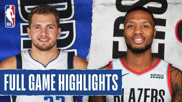 MAVERICKS at TRAIL BLAZERS | FULL GAME HIGHLIGHTS | January 23, 2020