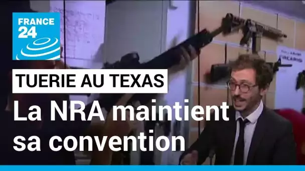 Fusillade au Texas : la NRA, puissant lobby pro armes, maintient sa convention • FRANCE 24