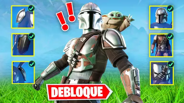 COMMENT DEBLOQUER A 100% *LE MANDALORIEN* SUR FORTNITE ! (FORTNITE SAISON 5)