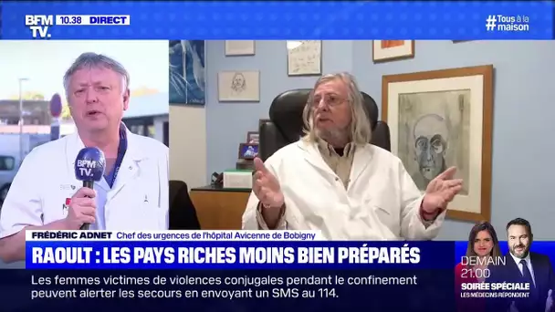 Une mortalité plus élevée dans les pays riches? Frédéric Adnet répond à Didier Raoult