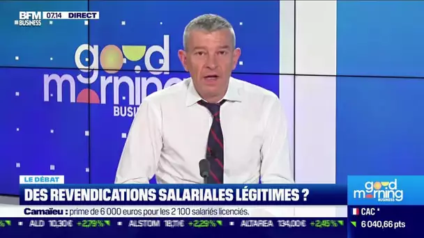 Le débat : Des revendications salariales légitimes ?