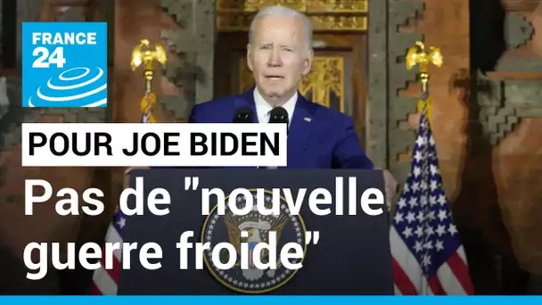 G20 : pour Joe Biden, il n'y a pas de "nouvelle Guerre froide" avec la Chine de Xi Jinping