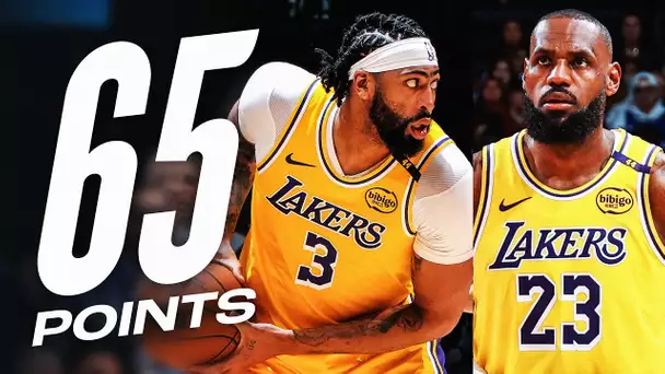 Anthony Davis (38 PTS) & LeBron James (27 PTS) TAKEOVER in Toronto! 😤| November 1, 2024