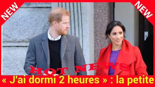 « J'ai dormi 2 heures » : la petite confidence du prince Harry hors caméra