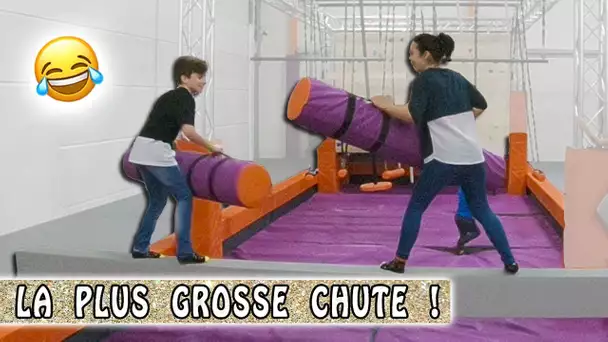 TRAMPOLINE PARK : Une chute mémorable  😂 / Family Vlog