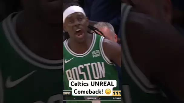 Jrue Holiday COMES UP CLUTCH for the Celtics game 3 comeback W! 🍀😤|#Shorts