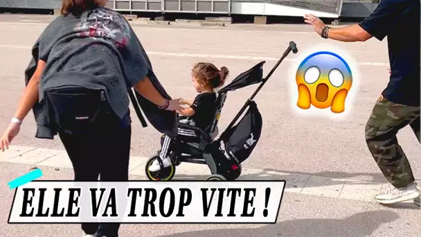 ELLE VA TROP VITE ! 😱 1ÈRE FOIS EN VÉLO ! / JEN DANSE