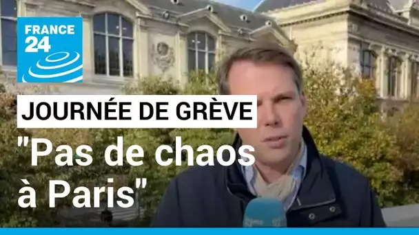 Journée de grèves en France : "Pas de chaos, ici, à Paris" • FRANCE 24