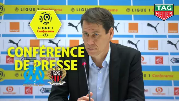 Conférence de presse Olympique de Marseille - OGC Nice (1-0) / 2018-19