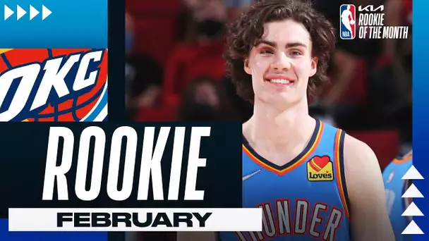 Josh Giddey Wins Western Conference Kia Rookie Of The Month!