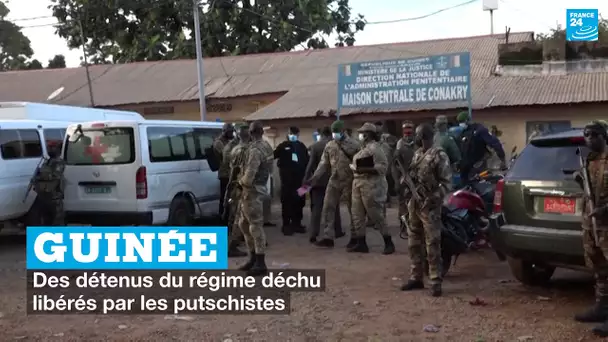 Guinée : des détenus du régime déchu libérés par les putschistes • FRANCE 24