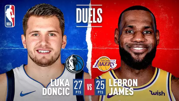 Luka & LeBron Duel in Los Angeles!