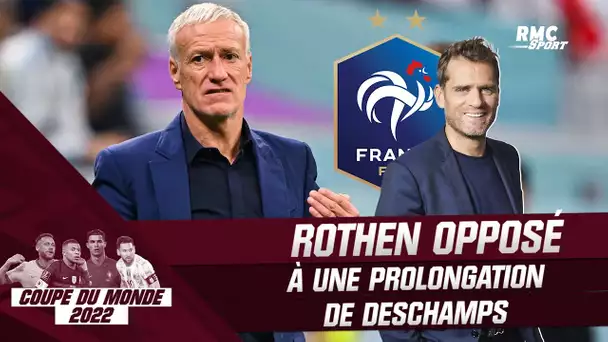 Équipe de France : Rothen n'est pas favorable à une prolongation de Deschamps