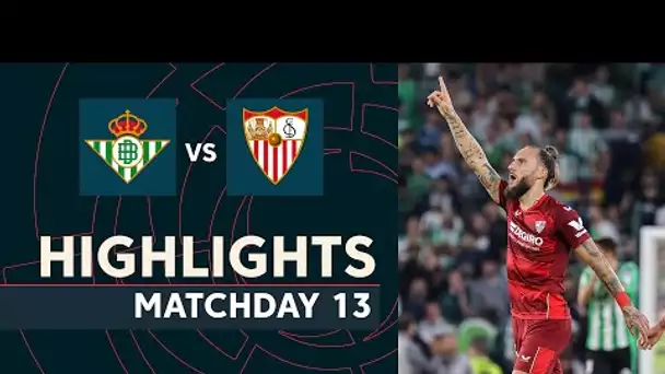 Resumen de Real Betis vs Sevilla FC (1-1)