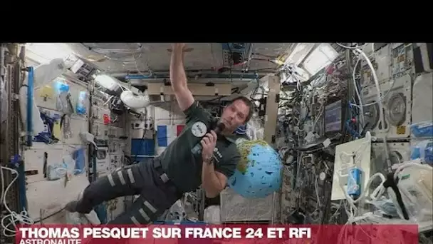 Exclusif : depuis l'ISS, Thomas Pesquet accorde un entretien à RFI et France 24 • FRANCE 24