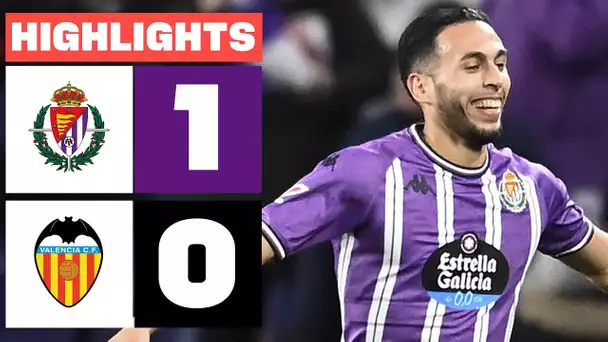 REAL VALLADOLID CF 1 - 0 VALENCIA CF I RESUMEN LALIGA EA SPORTS