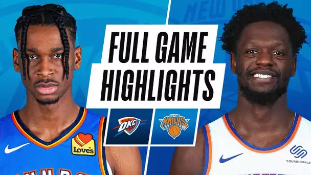 THUNDER at KNICKS | FULL GAME HIGHLIGHTS | January 8, 2021