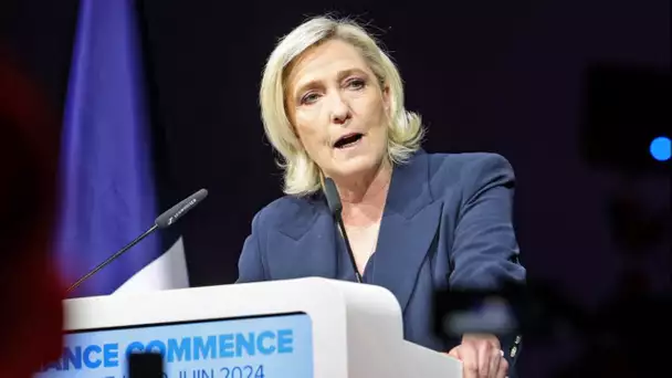 Législatives 2024 : Marine Le Pen évoque un seuil de 270 députés pour accepter Matignon