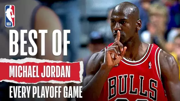 Michael Jordan's Best Play of Every NBA Playoff!